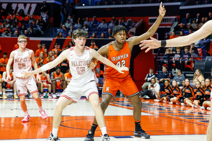 Normal Community Palatine Illinois boys basketball March 8 2024 Nate Latsch 26634